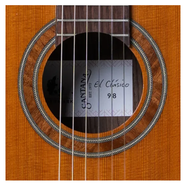 Santana El Cl�sico 98 spanish guitar w pickup